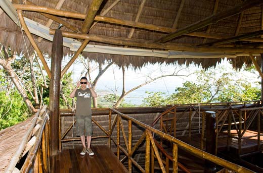 kevan on observation platform