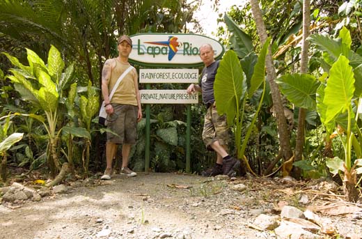 lapa rios entrance